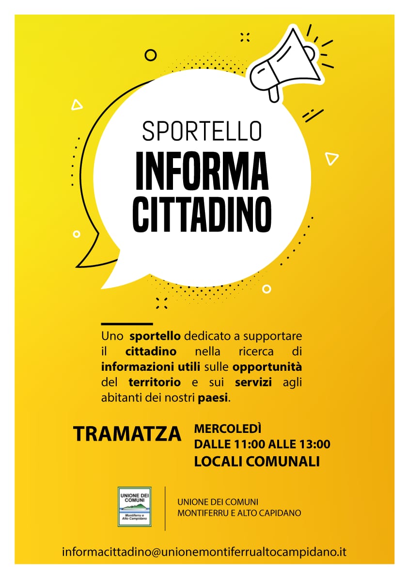 Attivazione sportello informacittadino