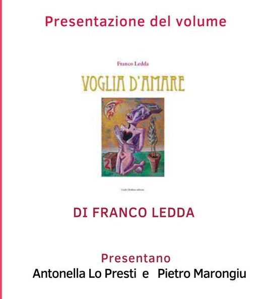 Presentazione del volume 'Voglia d'amare'