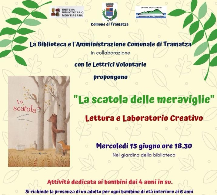 Laboratorio creativo 'La scatola delle meraviglie'